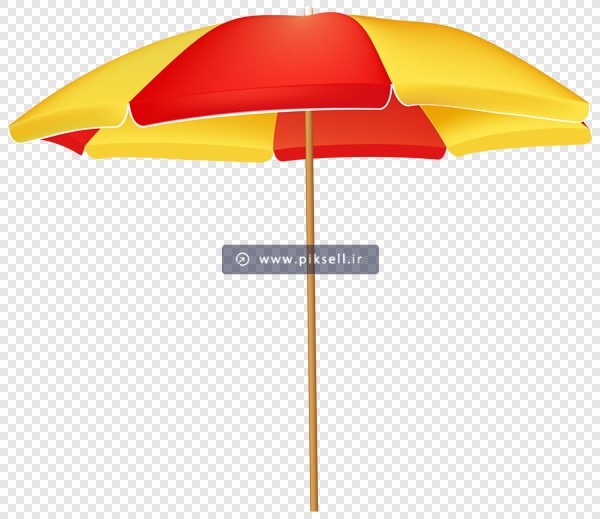 تصویر دوربری شده و ترانسپرنت png سایه بان چتری