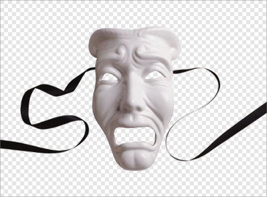 دانلود فایل png تصویر دوربری شده و ترانسپرنت ماسک و نقاب تئاتر