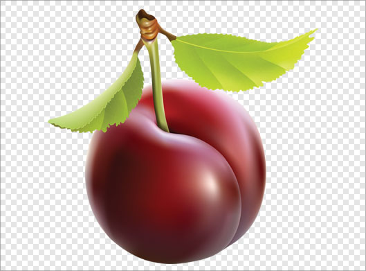 دانلود فایل png شلیل زرشکی خوشمزه (دوربری شده و ترانسپرنت)