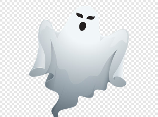 فایل png کاراکتر شبح و روح سرگردان ترسناک