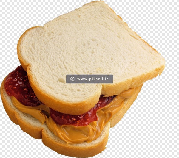فایل png ترانسپرنت و دوربری شده نان های تست