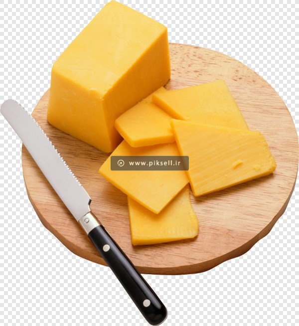 دانلود فایل png ترانسپرنت و دوربری شده پنیر و چاقو