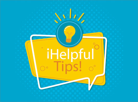 دانلود وکتور طرح بنر با موضوع helpful tip