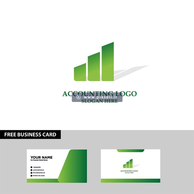 دانلود وکتور لوگو و نماد حسابداری یا accounting