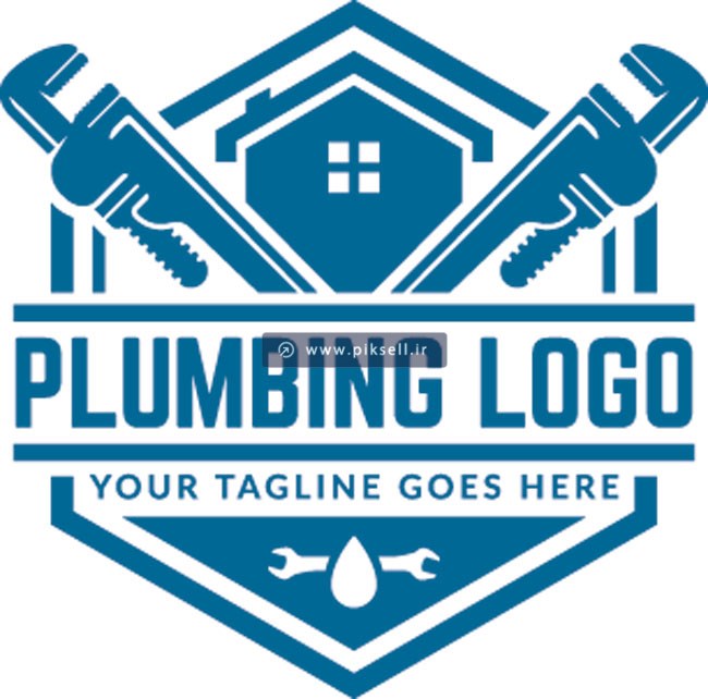 دانلود طرح وکتور لوگو و نماد آچار فرانسه یا لوگوی تعمیرات ساختمان