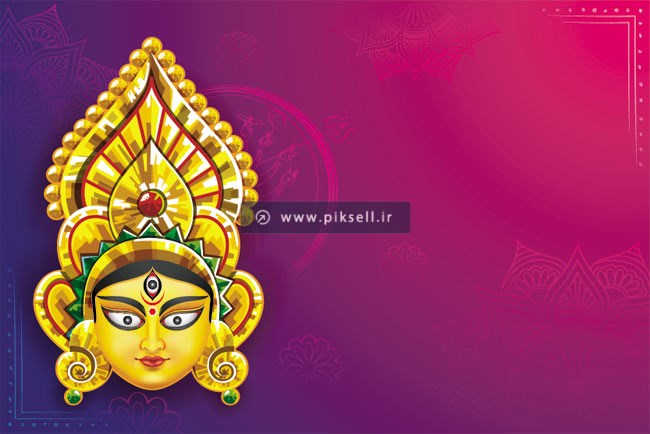 فایل لایه باز وکتور طرح دختر هندی و بودا با فرمتهای eps و ai