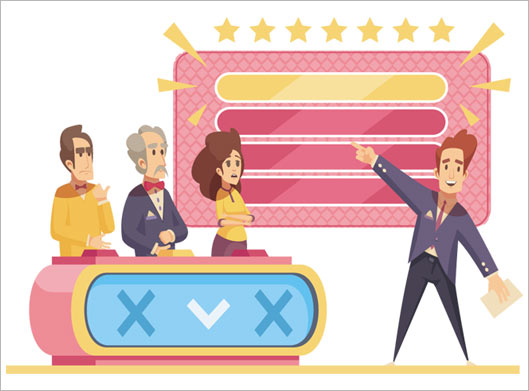 وکتور طرح گرافیکی و کارتونی عصر جدید و چالش و تلنت