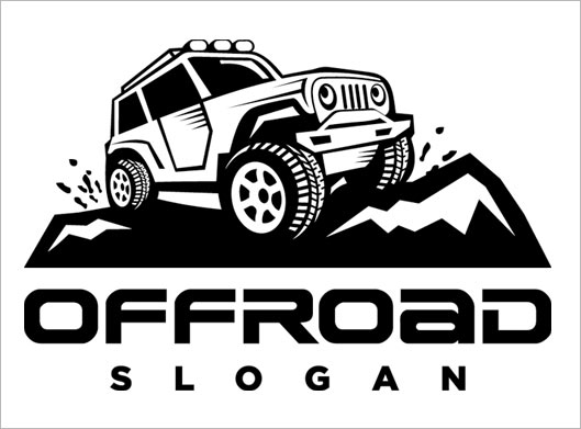 دانلود وکتور لایه باز نماد و لوگوی آفرود یا Offroad