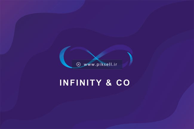 دانلود فایل وکتور لایه باز لوگوی بی نهایت یا infinity