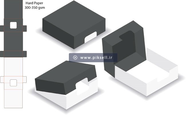 دانلود طرح وکتور جعبه دو تکه کفشی با فرمتهای eps و ai
