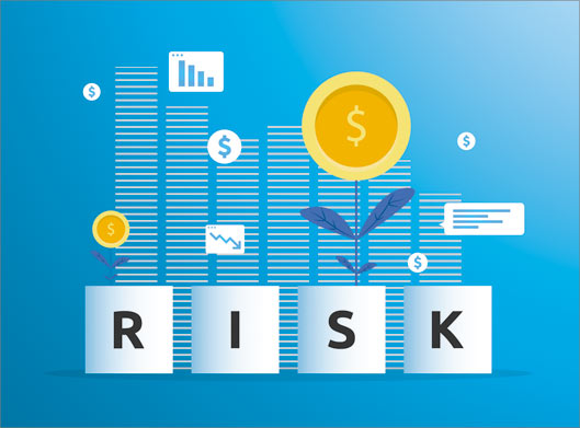 طرح لایه باز با موضوع risk و درخت ثروت با فرمتهای eps و ai