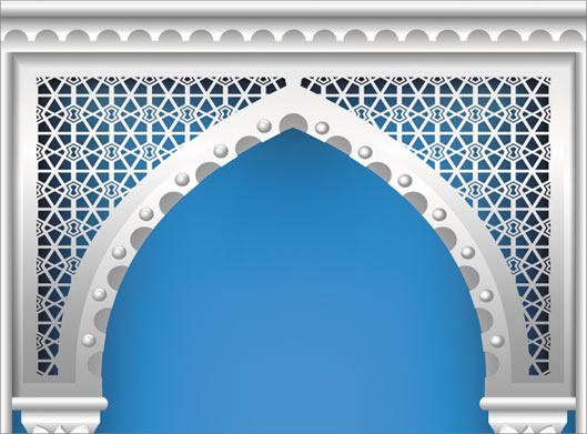 فایل لایه باز وکتور محراب و سر درب مسجد با فرمتهای eps و ai