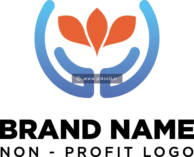 دانلود وکتور لایه باز لوگوی مشارکت در کاشت گیاه و طبیعت