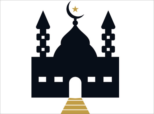 دانلود وکتور طرح لوگو و نماد مسجد مسلمانان