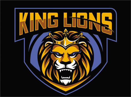 دانلود وکتور لوگوی شیر جنگل یا king lions