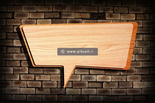 تصویر با کیفیت از بالت و پاپ آپ چوبی روی دیوار آجری
