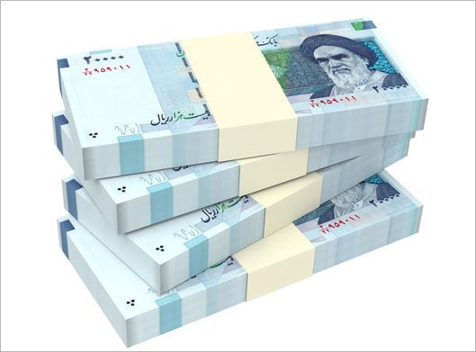 عکس با کیفیت سه بعدی از بسته های اسکناس 2000 تومانی