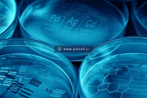 عکس با کیفیت از شیشه های آزمایشگاهی