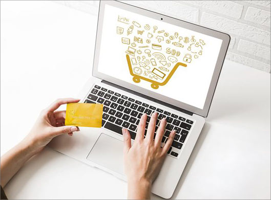 عکس با کیفیت از خرید اینترنتی و آنلاین