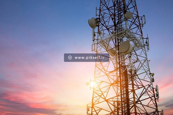 عکس با کیفیت از دکل دریافت اطلاعات