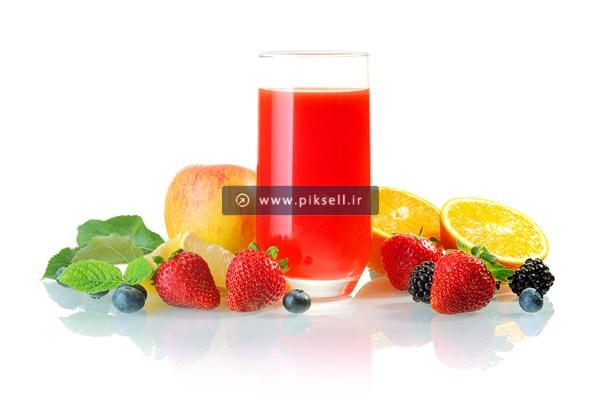 عکس با کیفیت از اسموتی میوه و آبمیوه