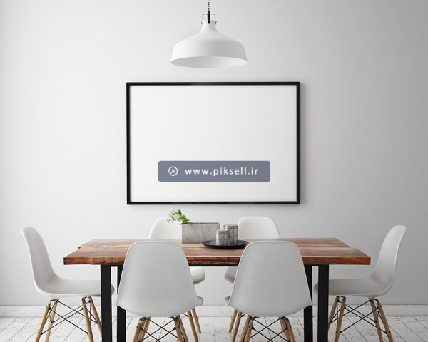 عکس با کیفیت از میز ناهارخوری شش نفره