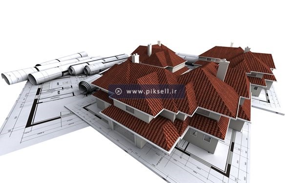 عکس با کیفیت از ماکت خانه های ویلایی دو طبقه