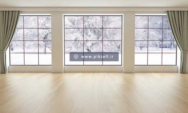 عکس با کیفیت از پنجره های سرتاسری خانه