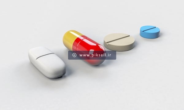 عکس با کیفیت از انواع قرص و کپسول