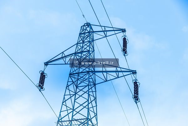 عکس با کیفیت از بالای دکل برق