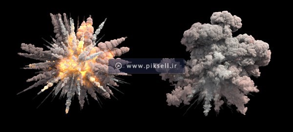 عکس با کیفیت از انفجار