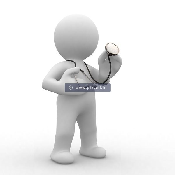 عکس با کیفیت از آدمک سفید پزشک