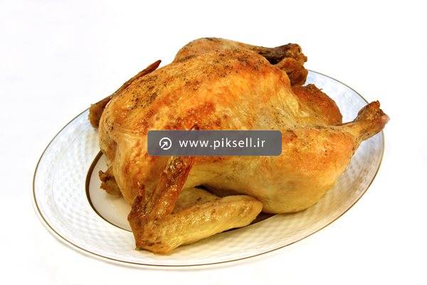 عکس با کیفیت از مرغ بریان