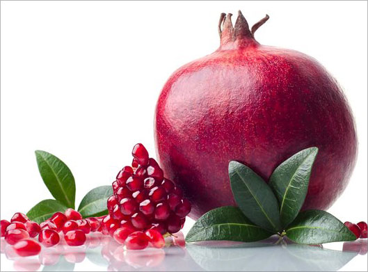 عکس با کیفیت از انار و دانه های انار
