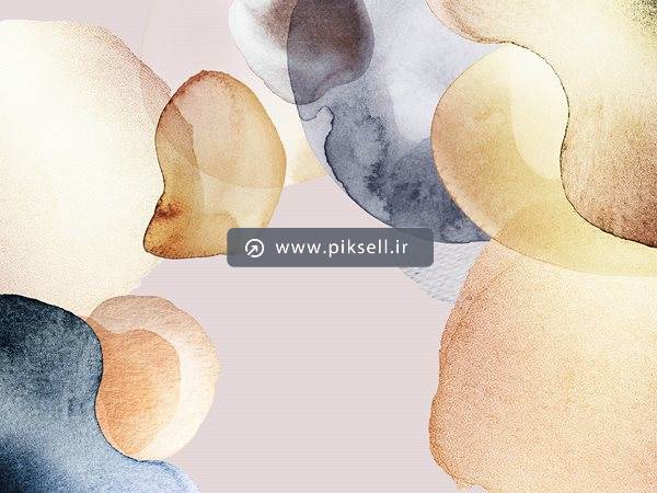 عکس با کیفیت از پس زمینه حاله های رنگی