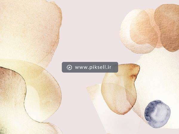 عکس با کیفیت از پس زمینه تکه شیشه های رنگی