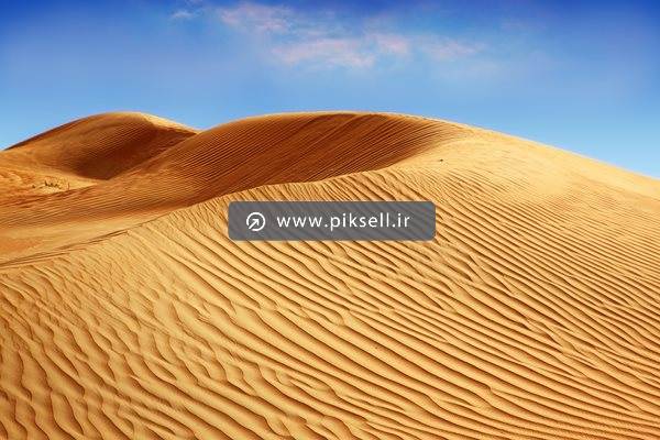 عکس با کیفیت از تپه های کویری