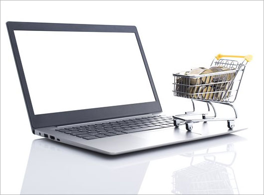 عکس با کیفیت از سبد خرید آنلاین