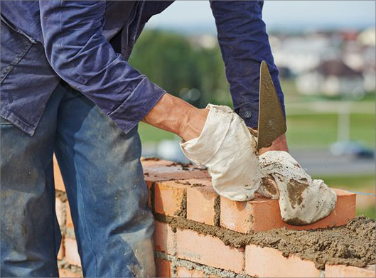 عکس با کیفیت از ساخت حصار آجری