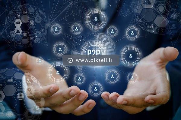 عکس با کیفیت از نماد خدمات همتا به همتا