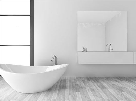 عکس با کیفیت از حمام و وان کلاسیک