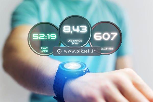 عکس با کیفیت از ساعت هوشمند سه بعدی