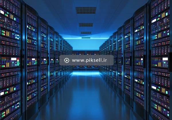عکس با کیفیت از اتاق توزیع داده و کامپیوتر های بزرگ