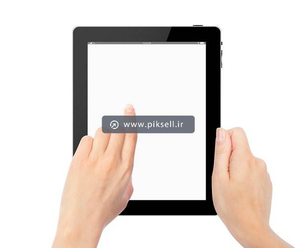 عکس با کیفیت از لمس صفحه تبلت