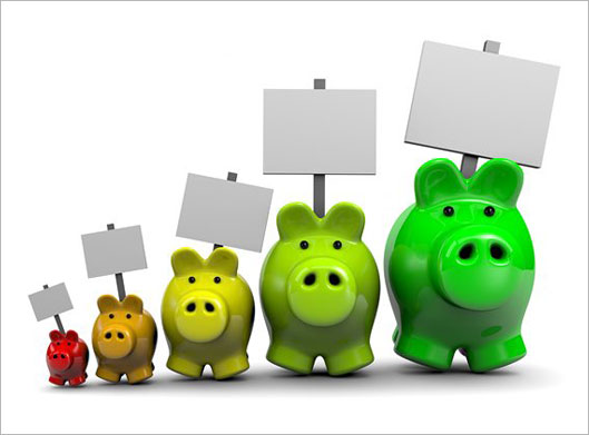 عکس با کیفیت از خوکچه های رنگی و تابلو