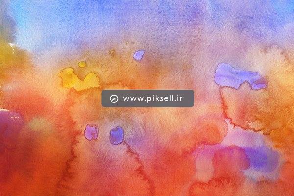 عکس با کیفیت از پس زمینه آبرنگی