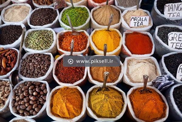عکس با کیفیت از محصولات مغازه خشکبار فروشی