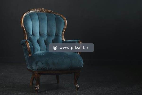 عکس با کیفیت از مبل تک نفره کلاسیک