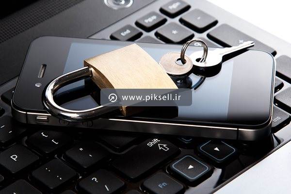 عکس با کیفیت از قفل و کلید روی موبایل