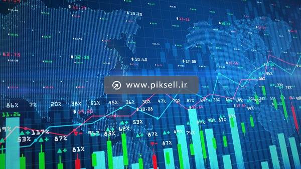 عکس با کیفیت از نمودار بورس و بازارهای سرمایه